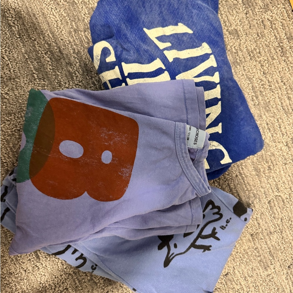 Bobo Choses shirt sweater pants set sz 6